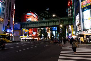 Photo of Akihabara at night